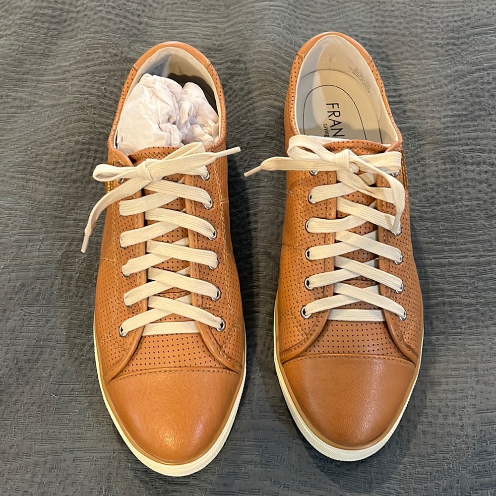 Brown leather Frankie4 women’s size 11 tennis shoes. New In Box. Never worn.